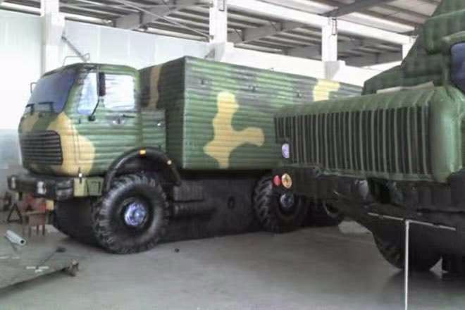 林甸大型军事车